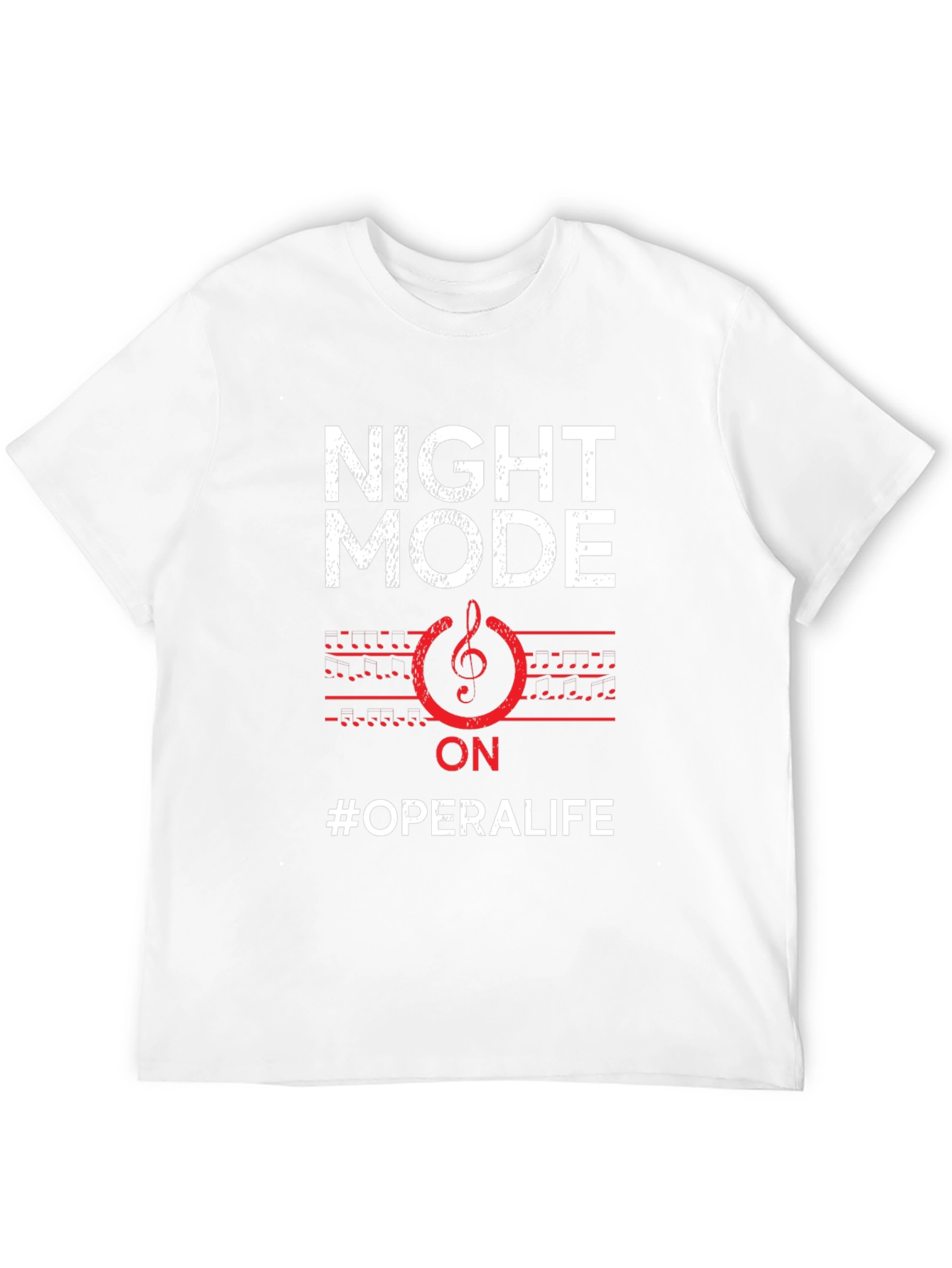 Night Mode Opera Life T-Shirt - Music Lover Tee