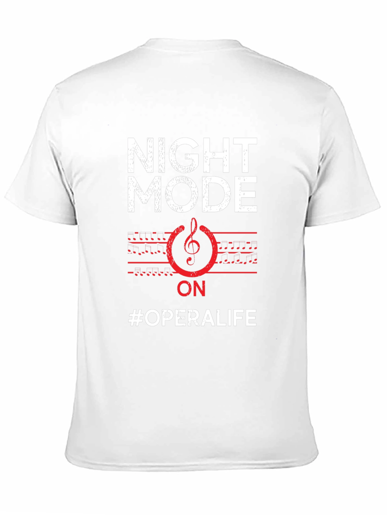 Night Mode Opera Life T-Shirt - Music Lover Tee