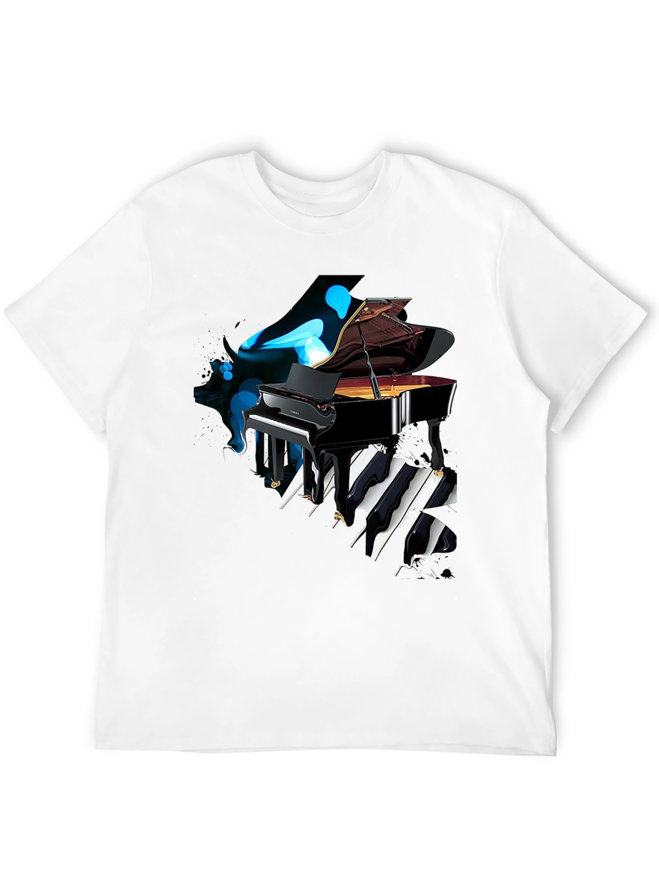 Piano Keys T-Shirt - Unique Music Lover Tee