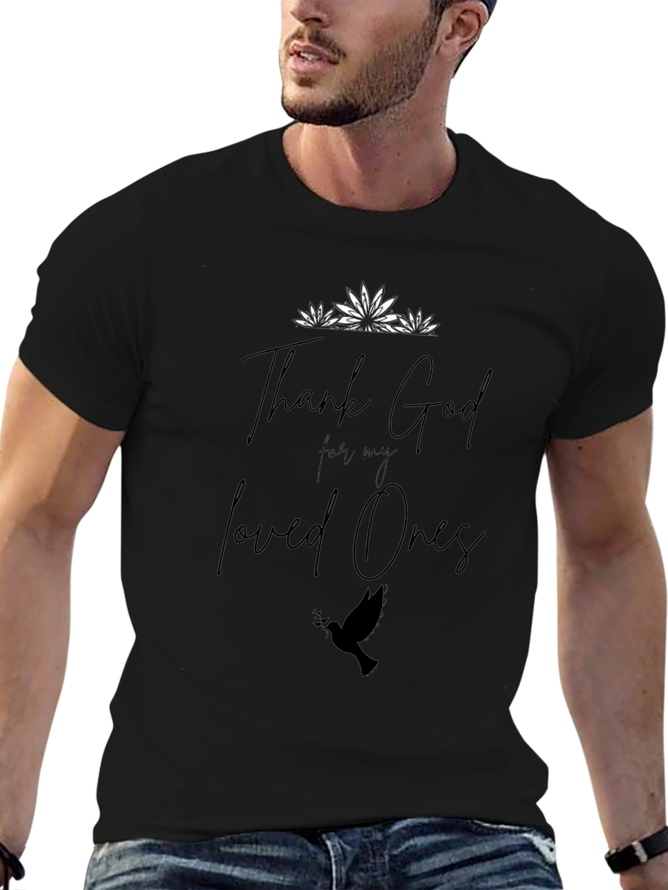 Thank God for My Loved Ones Graphic Tee