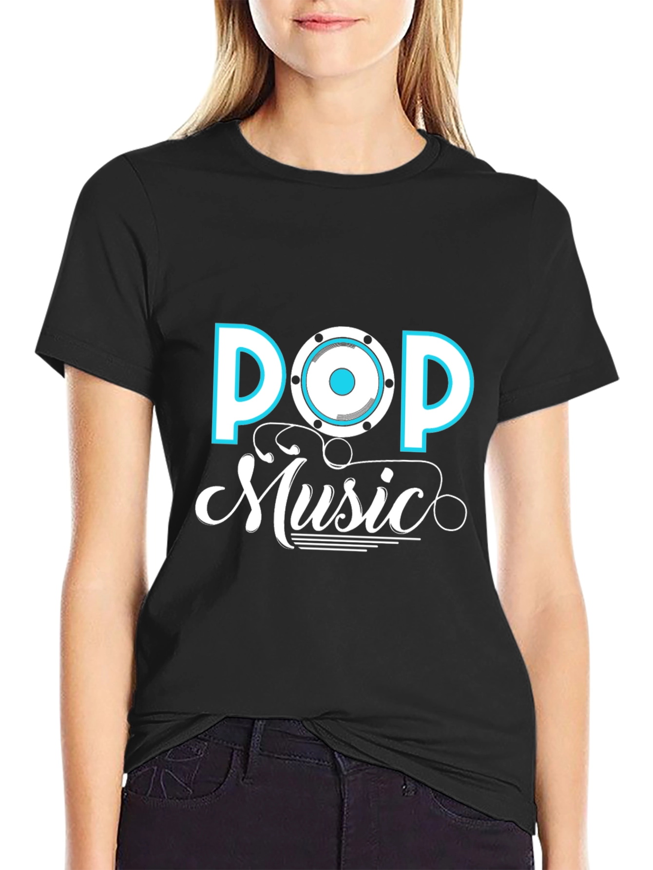 Pop Music T-Shirt - Speaker Graphic Tee