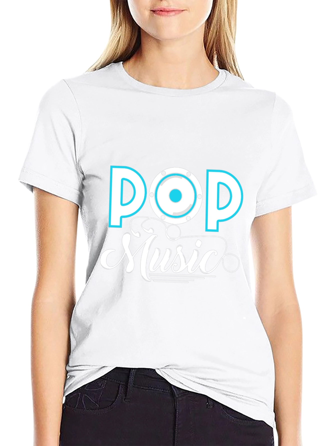 Pop Music T-Shirt - Speaker Graphic Tee