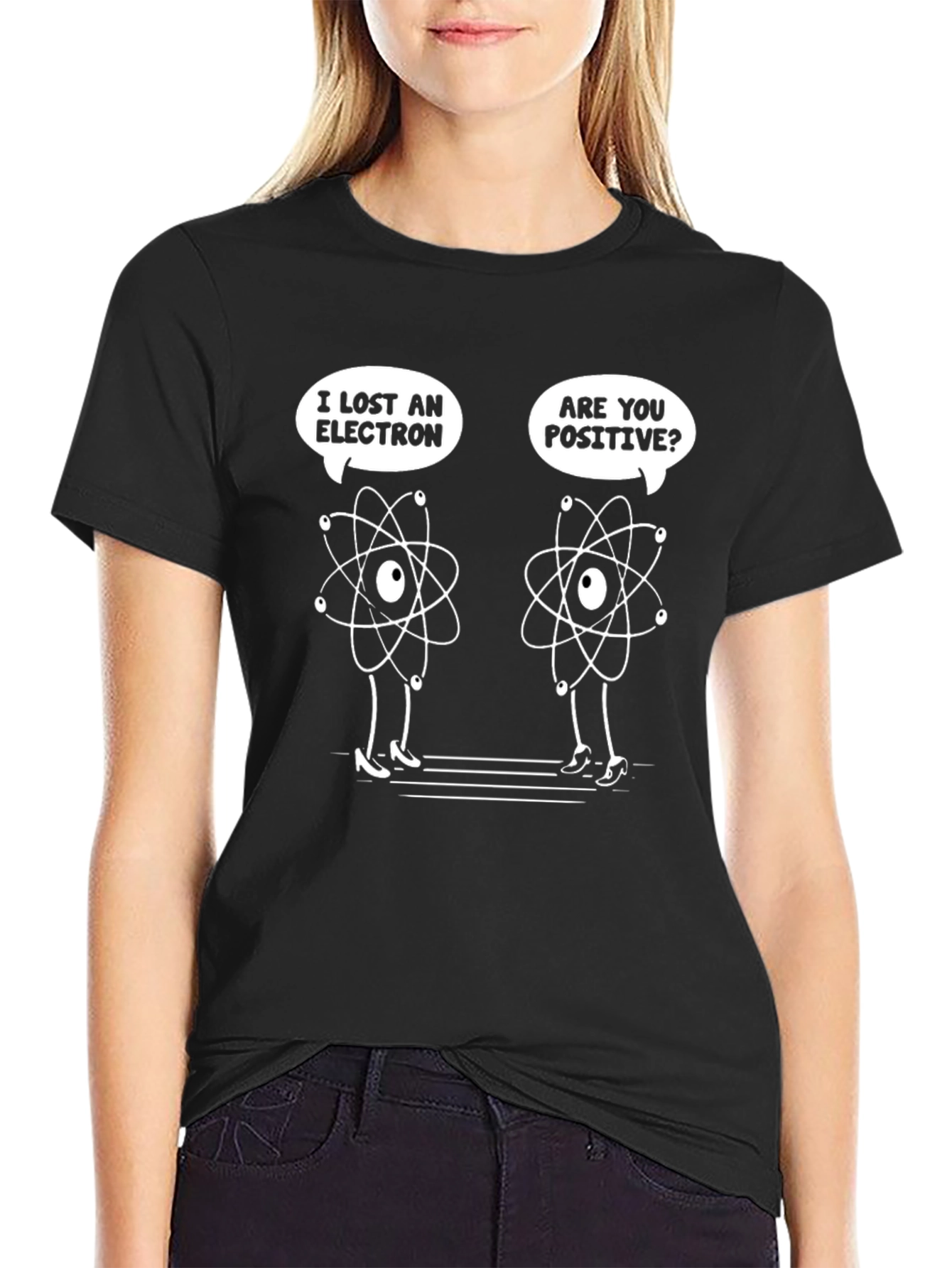 Funny Science T-Shirt: Lost an Electron?