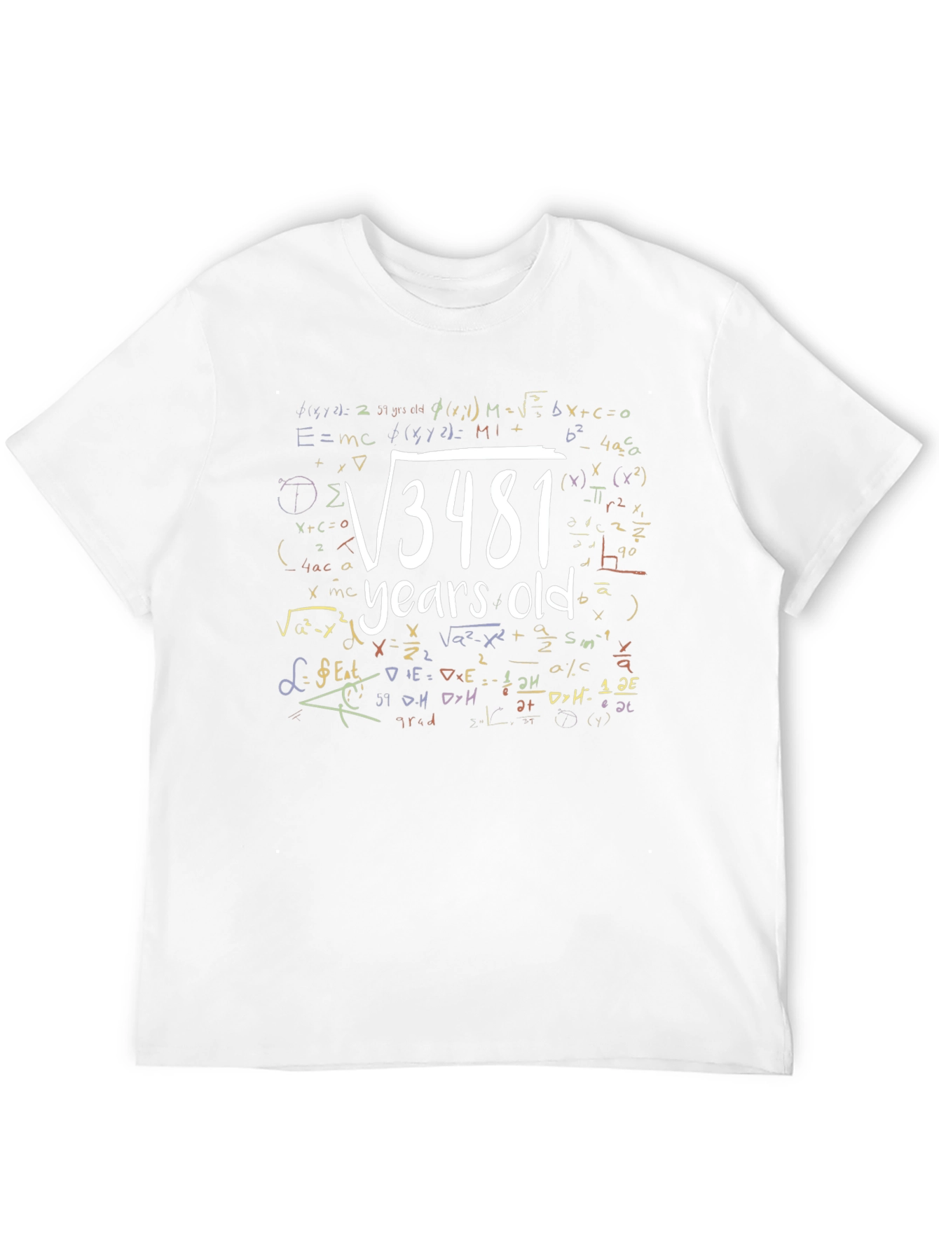 Funny Math Equation Birthday T-Shirt