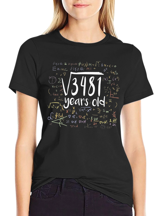 Funny Math Equation Birthday T-Shirt