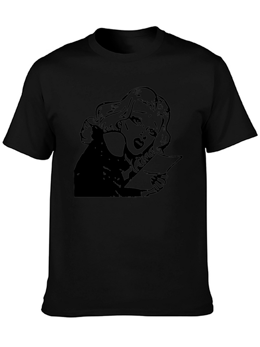 Graphic Tee - Woman Reading
