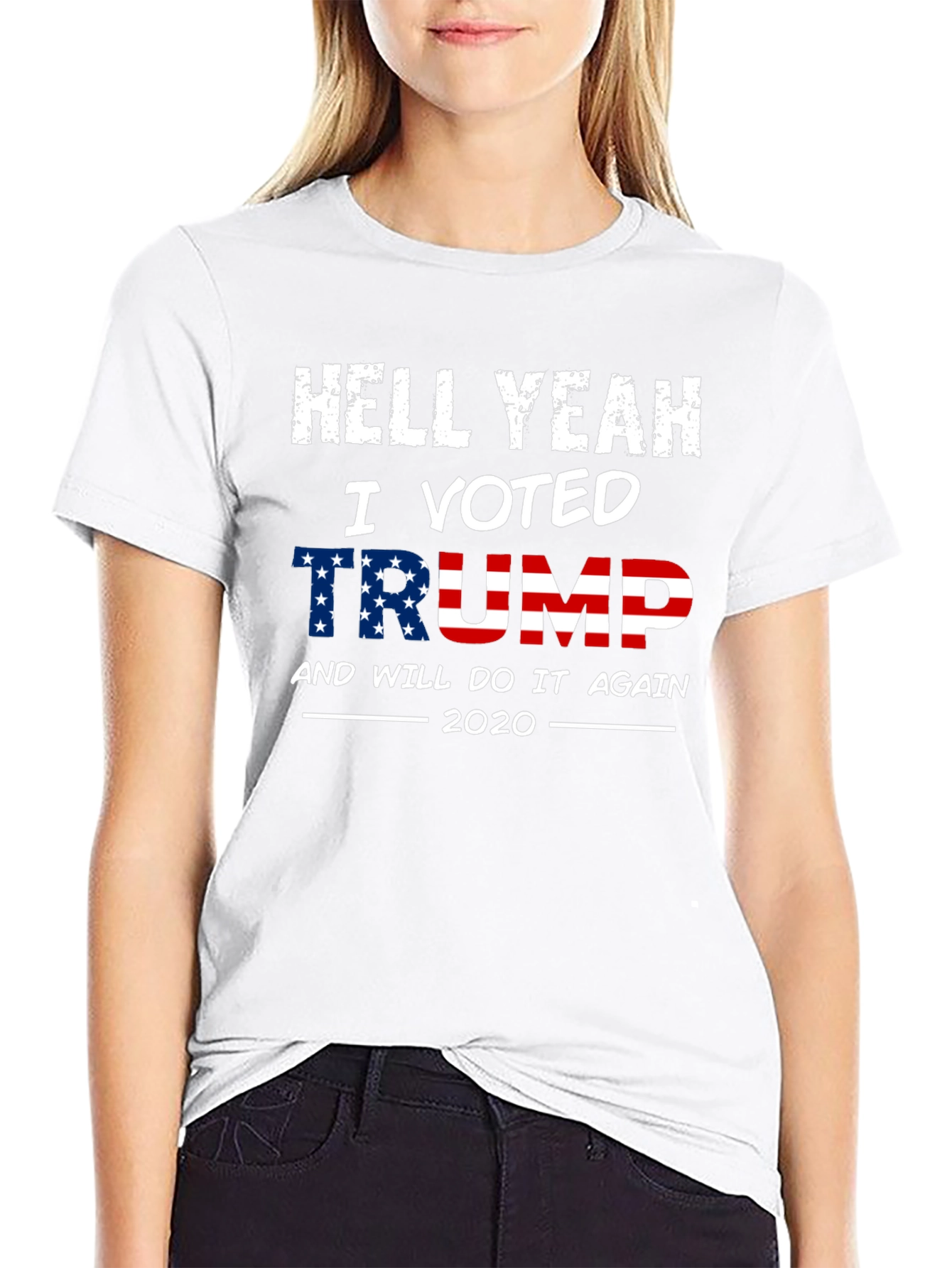 Hell Yeah I Voted Trump 2020 T-Shirt