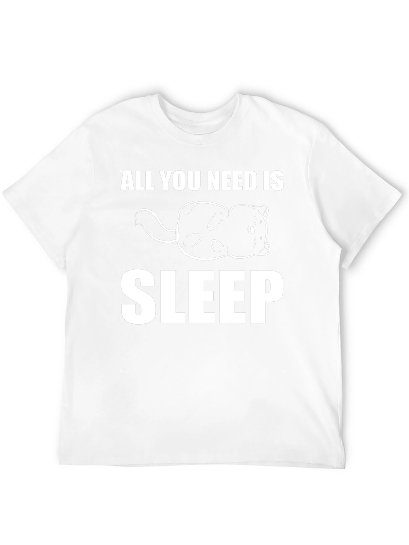 All You Need Is Sleep Cat T-Shirt