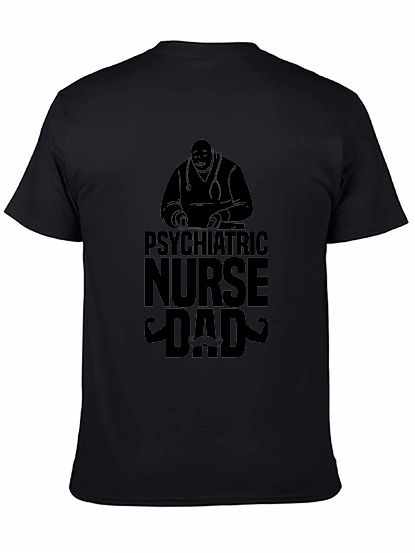 Psychiatric Nurse Dad Graphic Tee