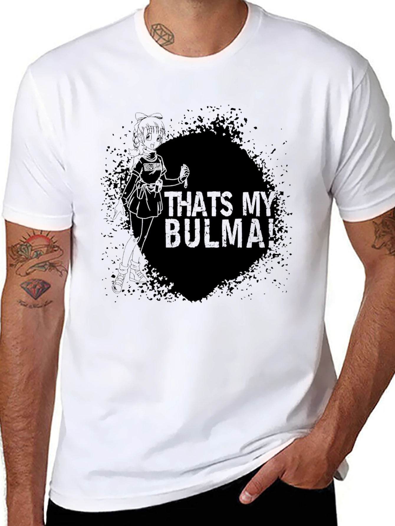 Thats My Bulma Black T-Shirt