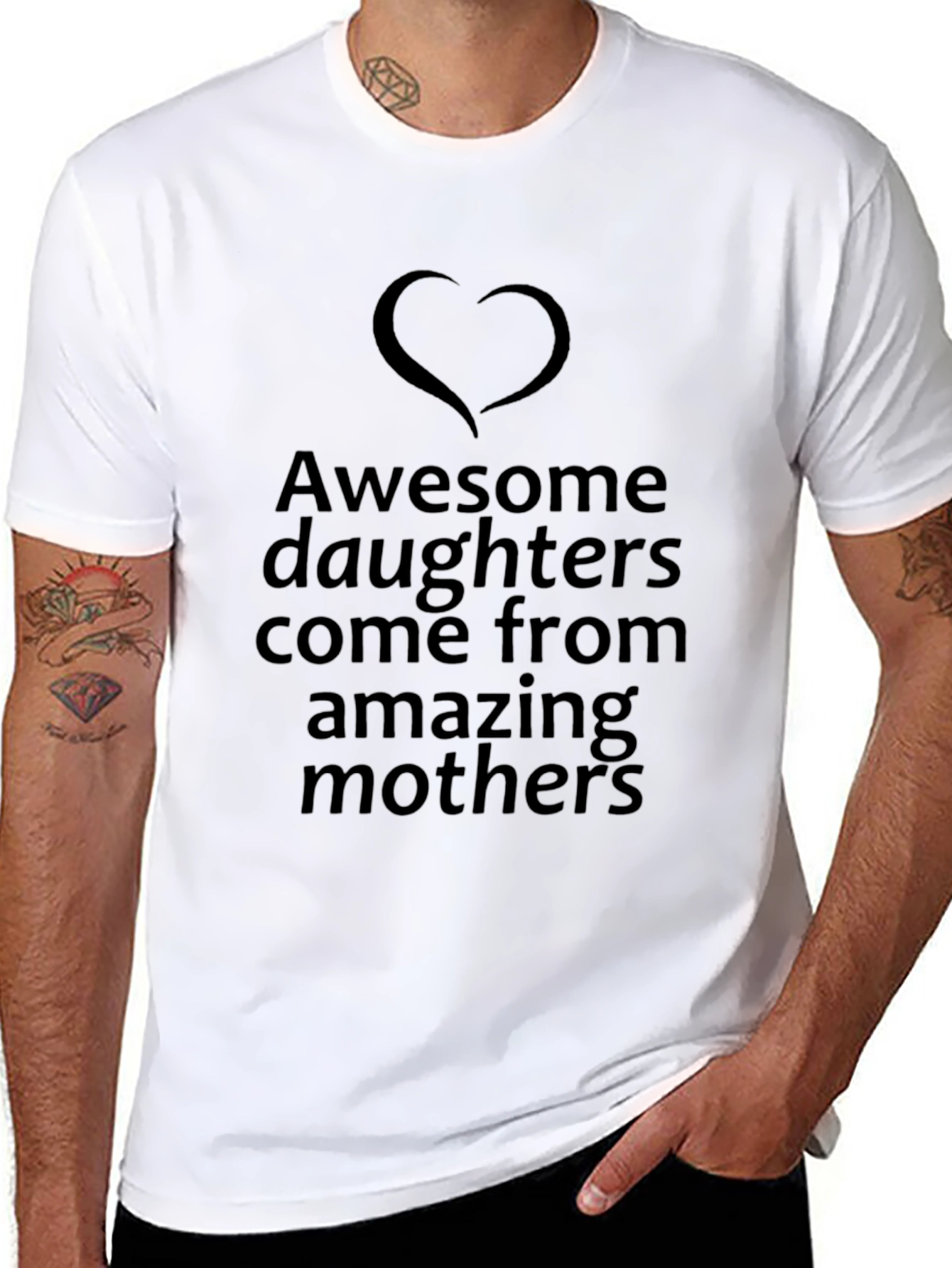 Awesome Daughters T-Shirt - Gift for Mom