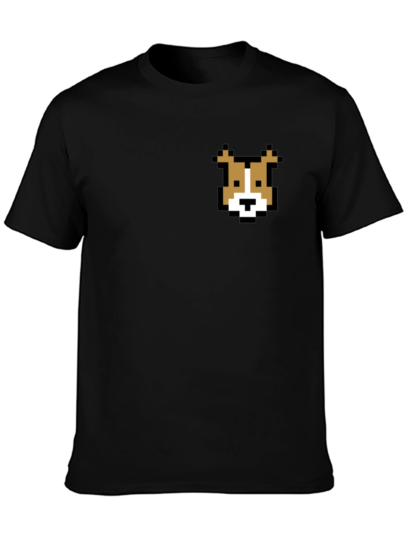Pixel Dog T-Shirt - Retro Gaming Style Tee