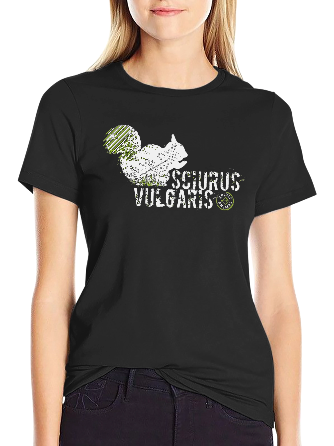 Sciurus Vulgaris Squirrel Graphic T-Shirt