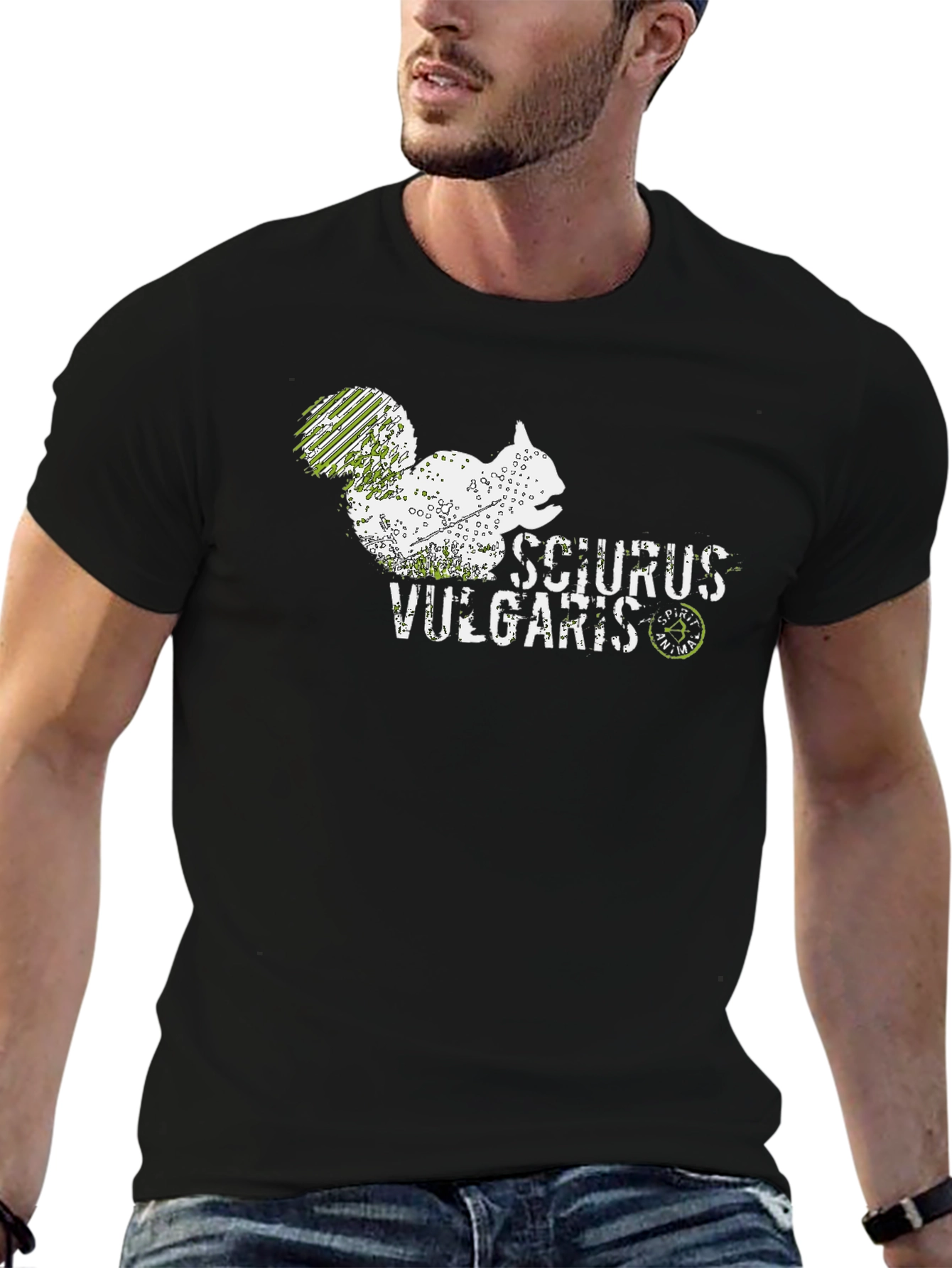 Sciurus Vulgaris Squirrel Graphic T-Shirt