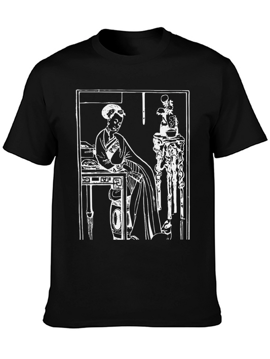 Elegant Asian Woman T-Shirt