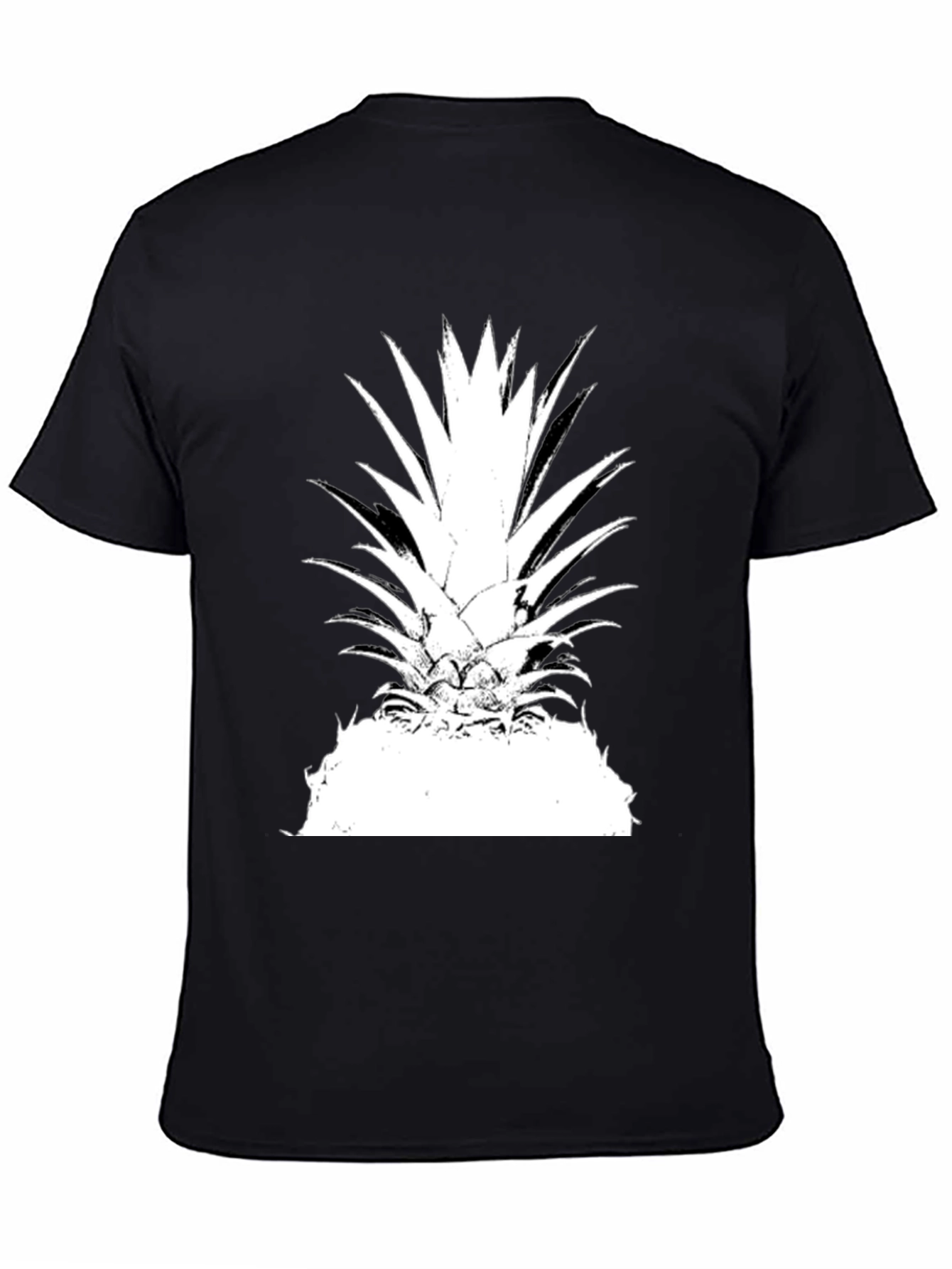 Pineapple Graphic Tee - Black