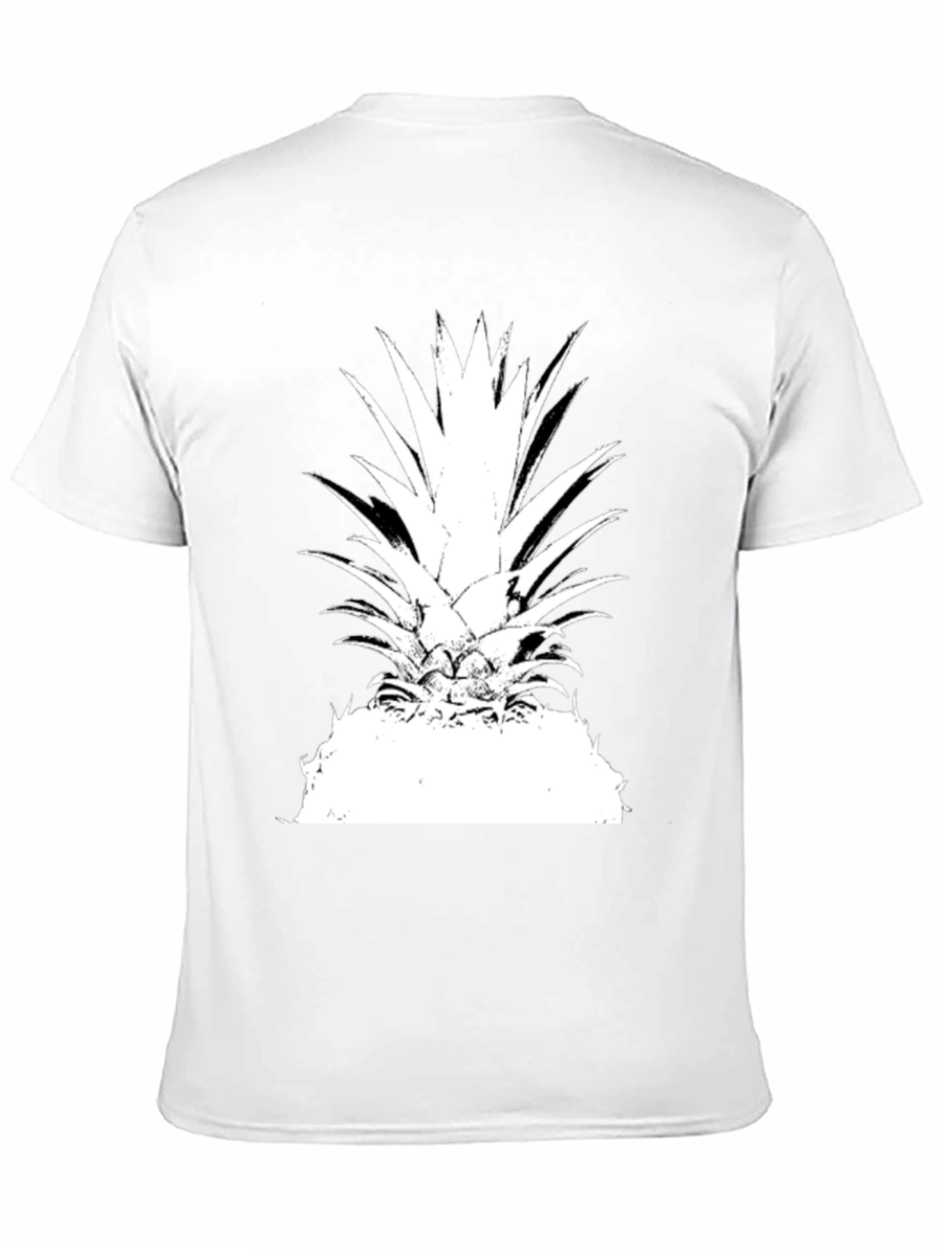 Pineapple Graphic Tee - Black