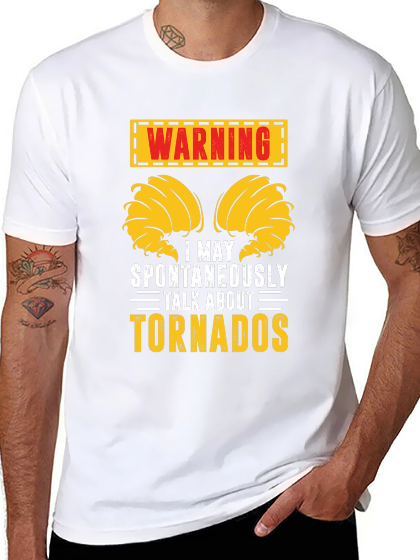 Warning Tornadoes Graphic Tee