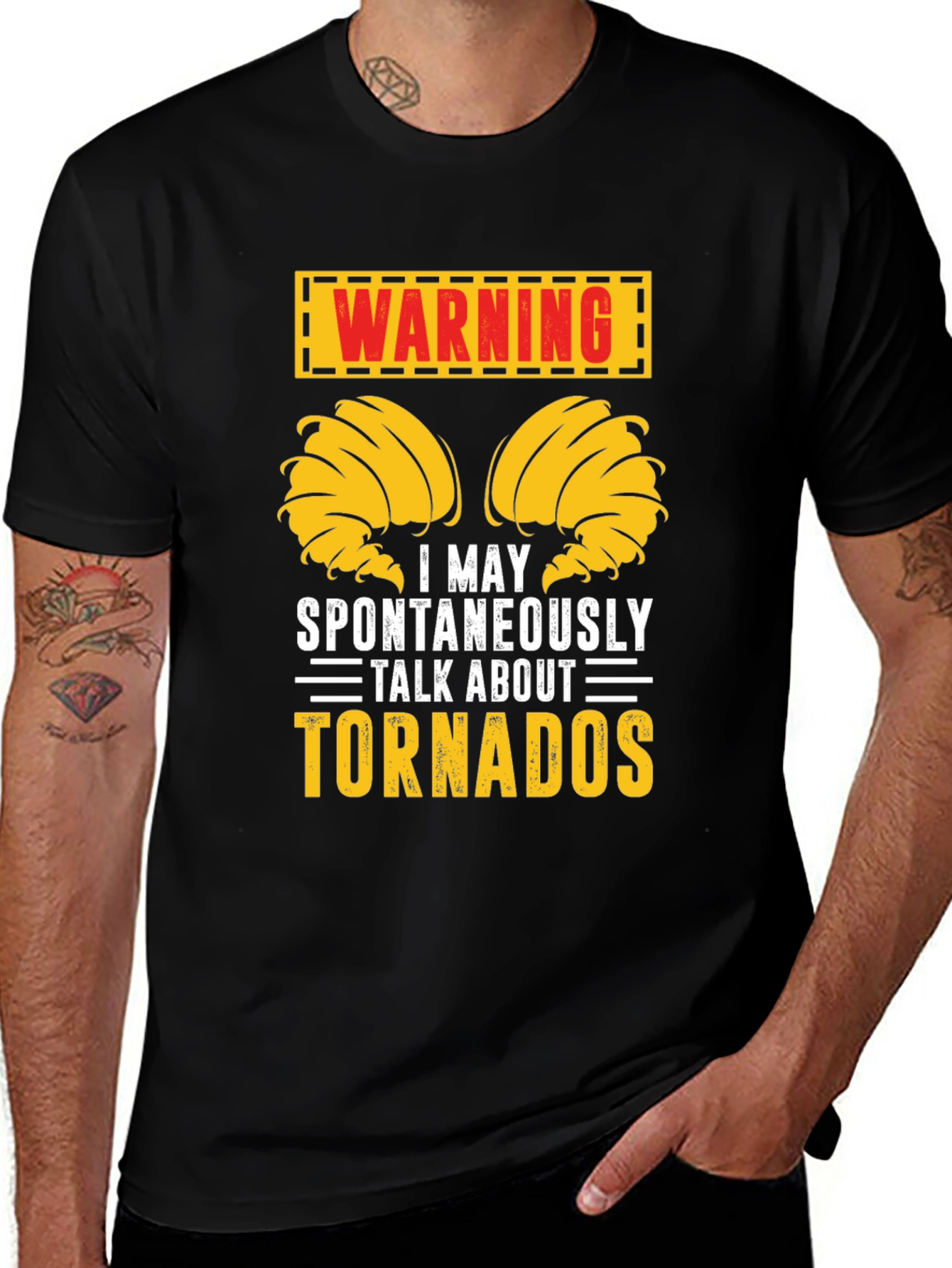Warning Tornadoes Graphic Tee