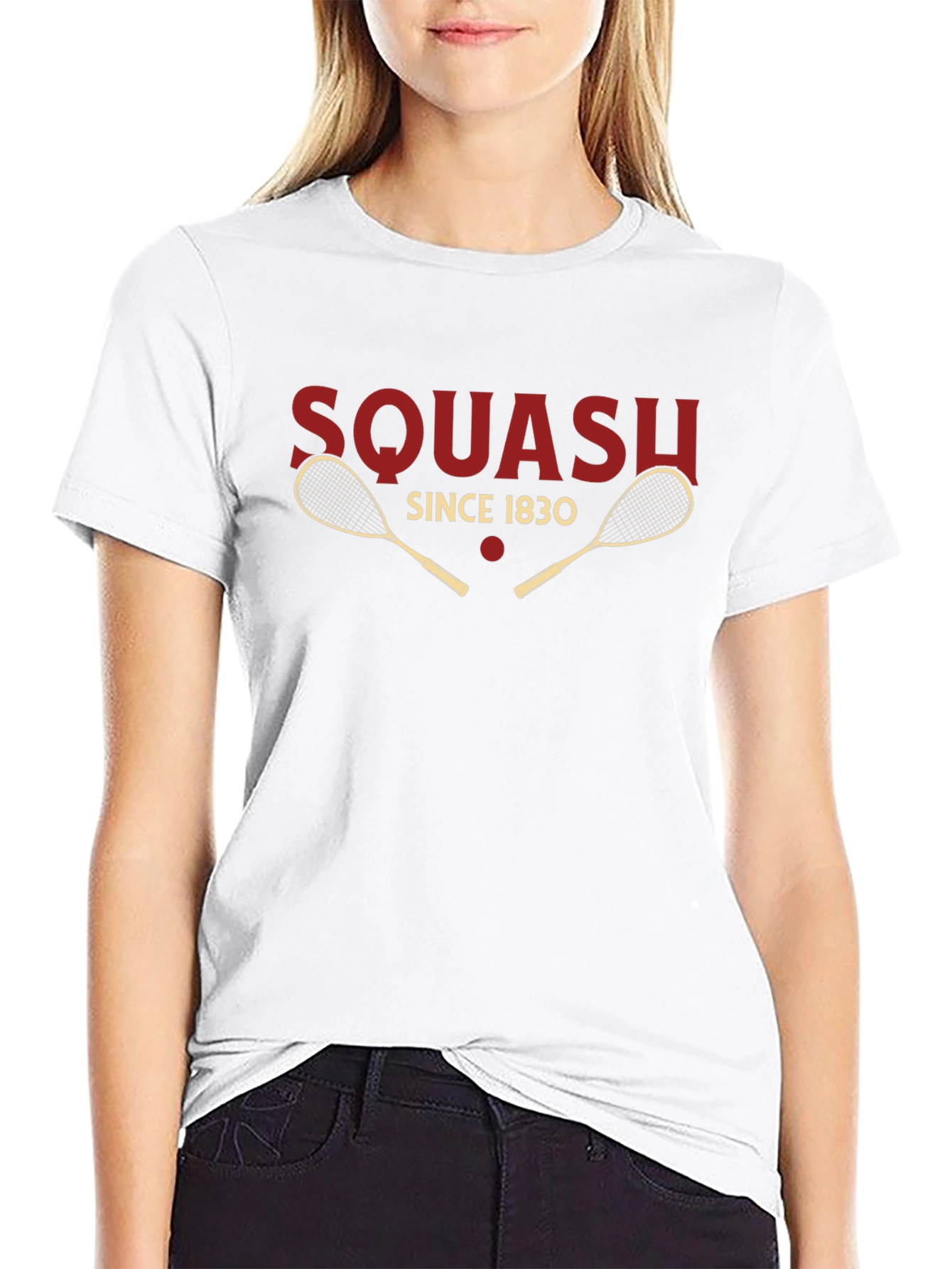 Squash Since 1830 Black T-Shirt