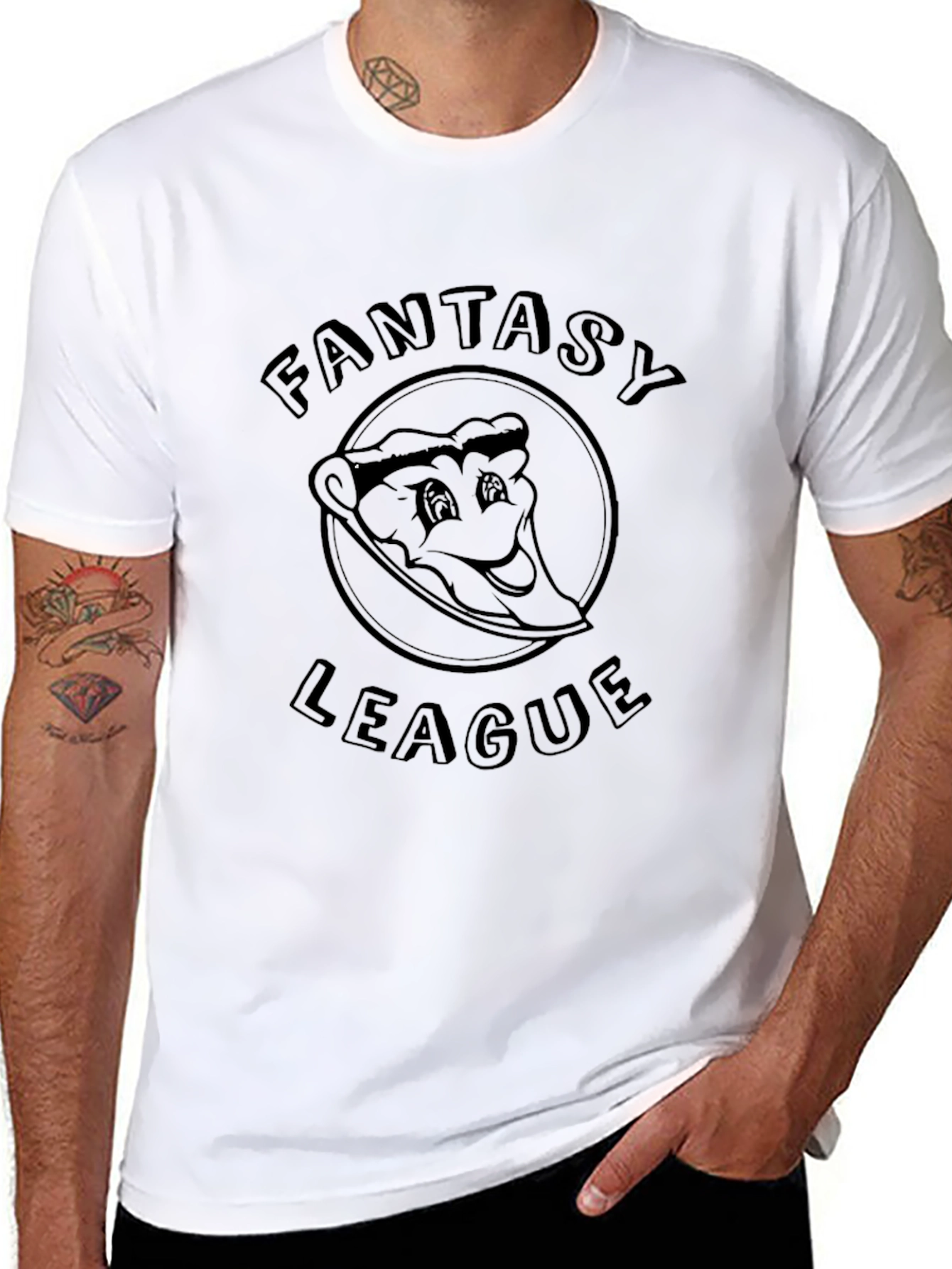 Fantasy League Black T-Shirt