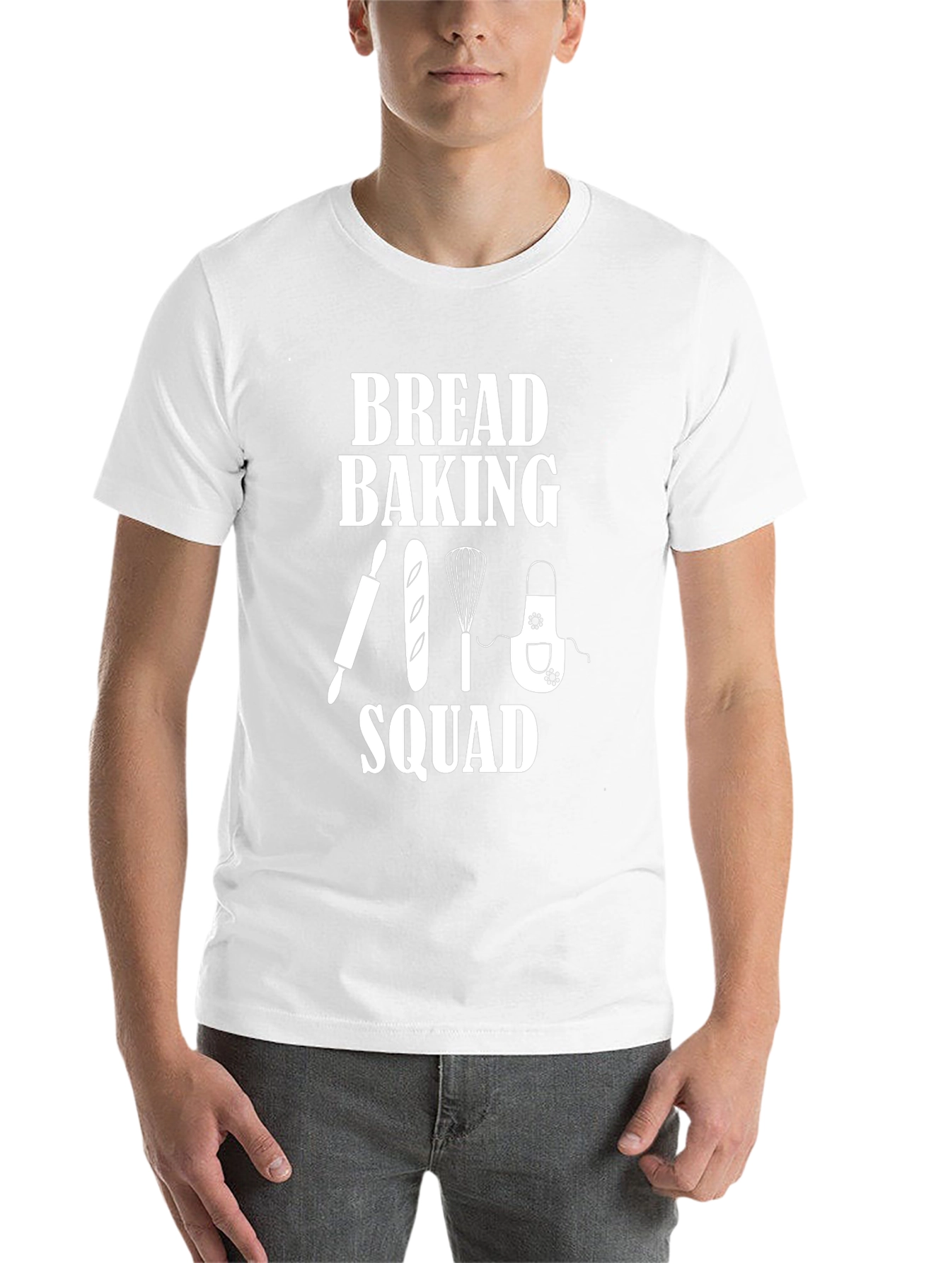 Bread Baking Squad Black T-Shirt