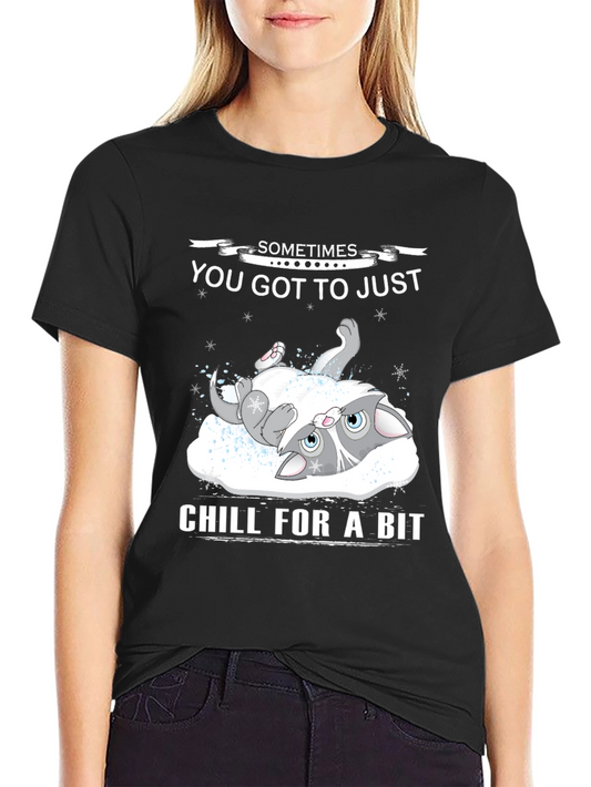 Chill Cat T-Shirt: Relax & Unwind