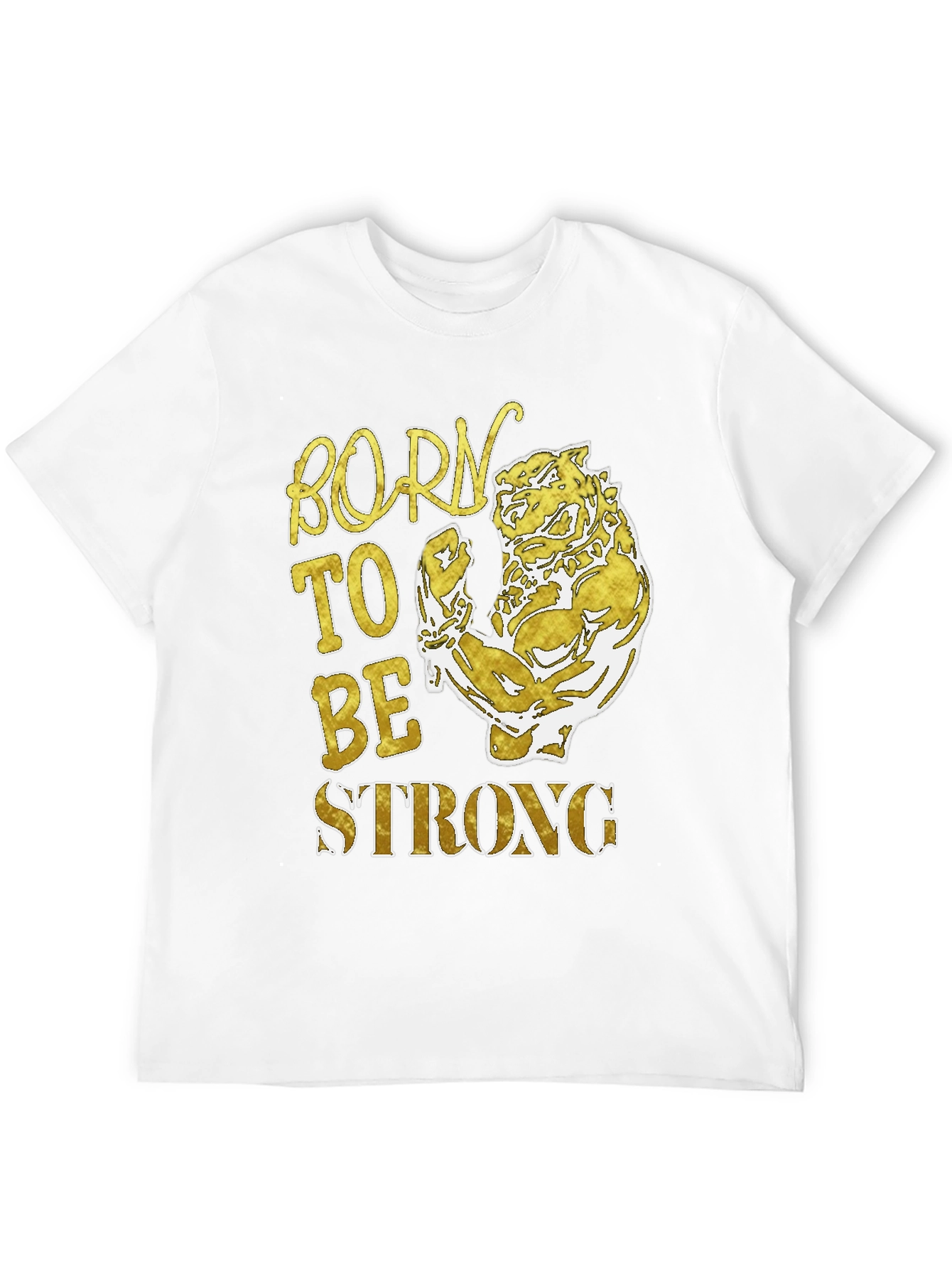 Born To Be Strong Mens T-Shirt