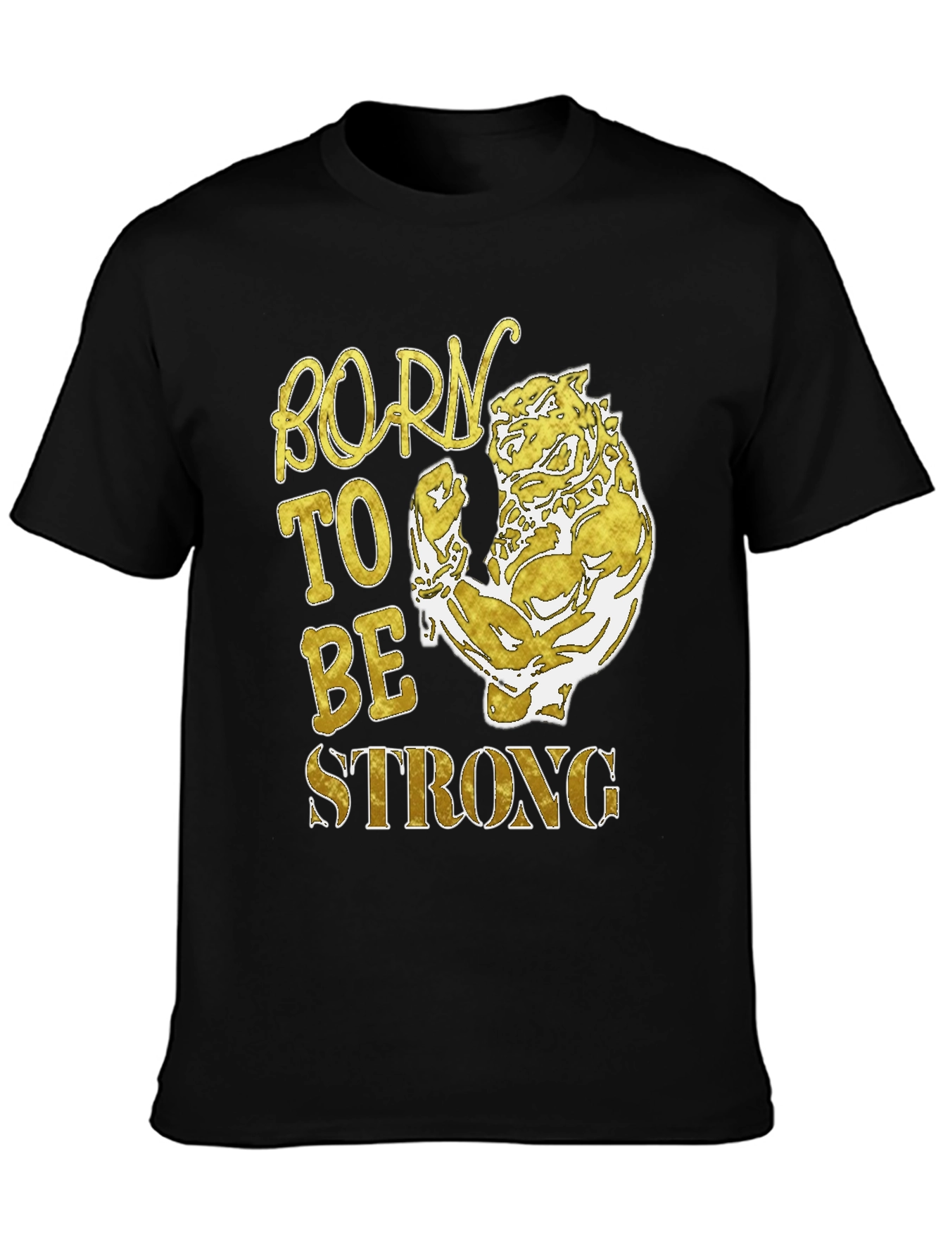 Born To Be Strong Mens T-Shirt