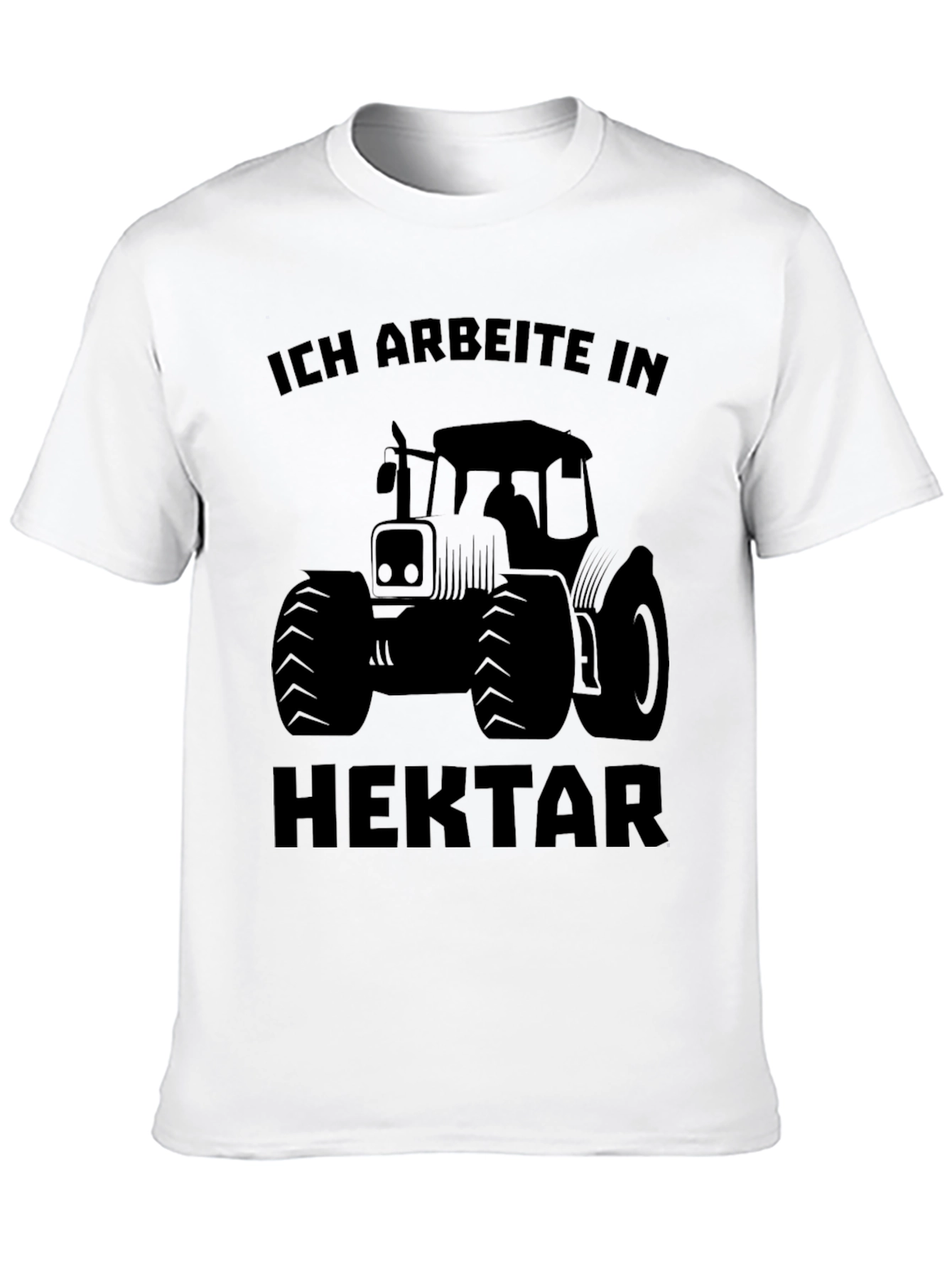 Ich Arbeite In Hektar Tractor T-Shirt
