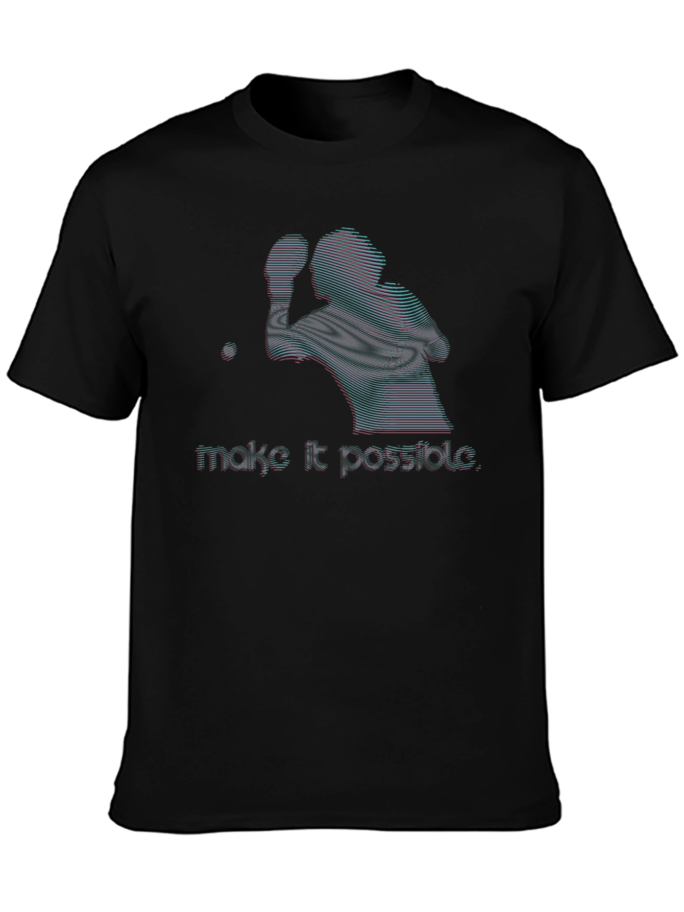 Make it Possible Table Tennis Graphic T-Shirt