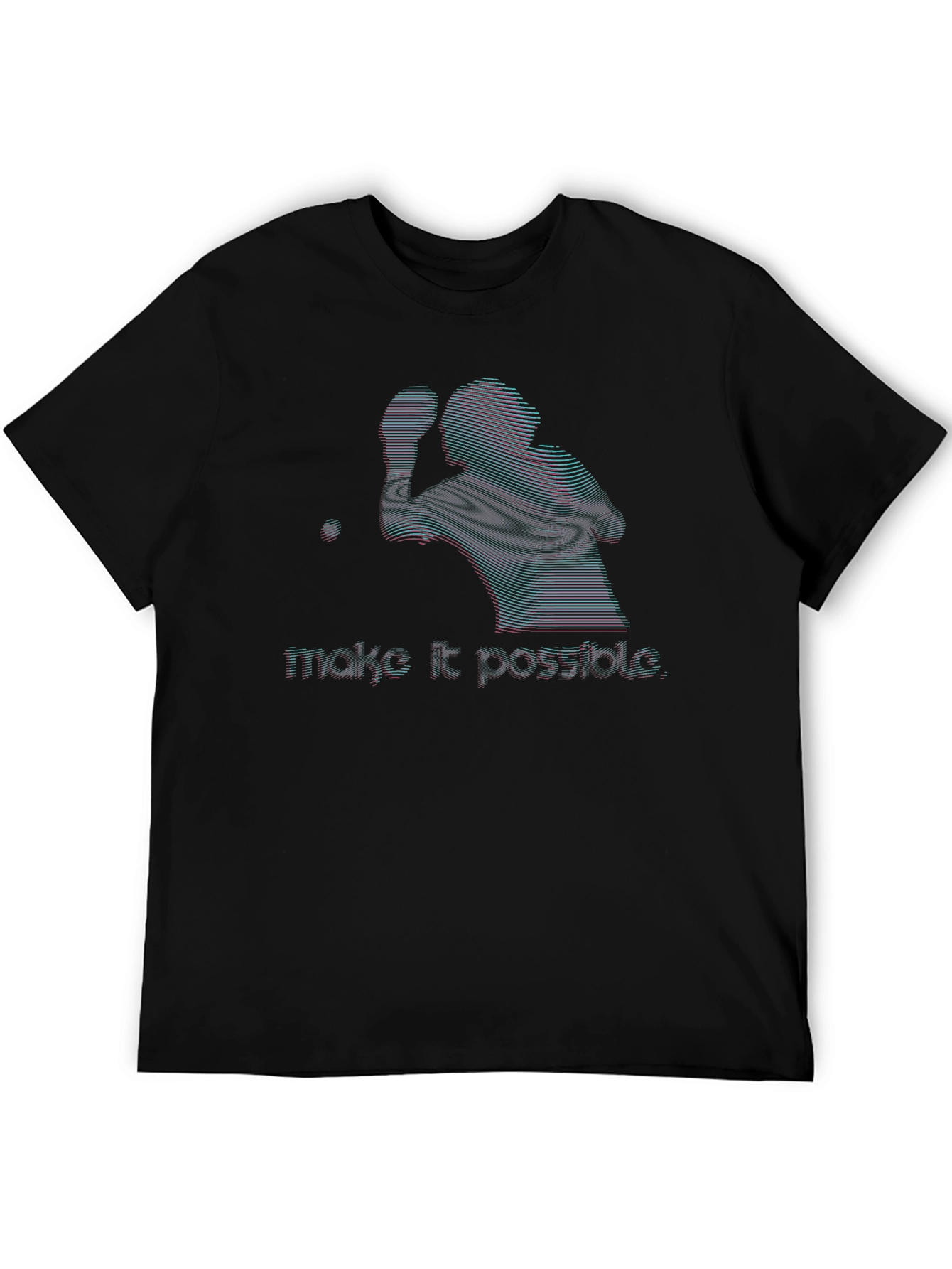 Make it Possible Table Tennis Graphic T-Shirt