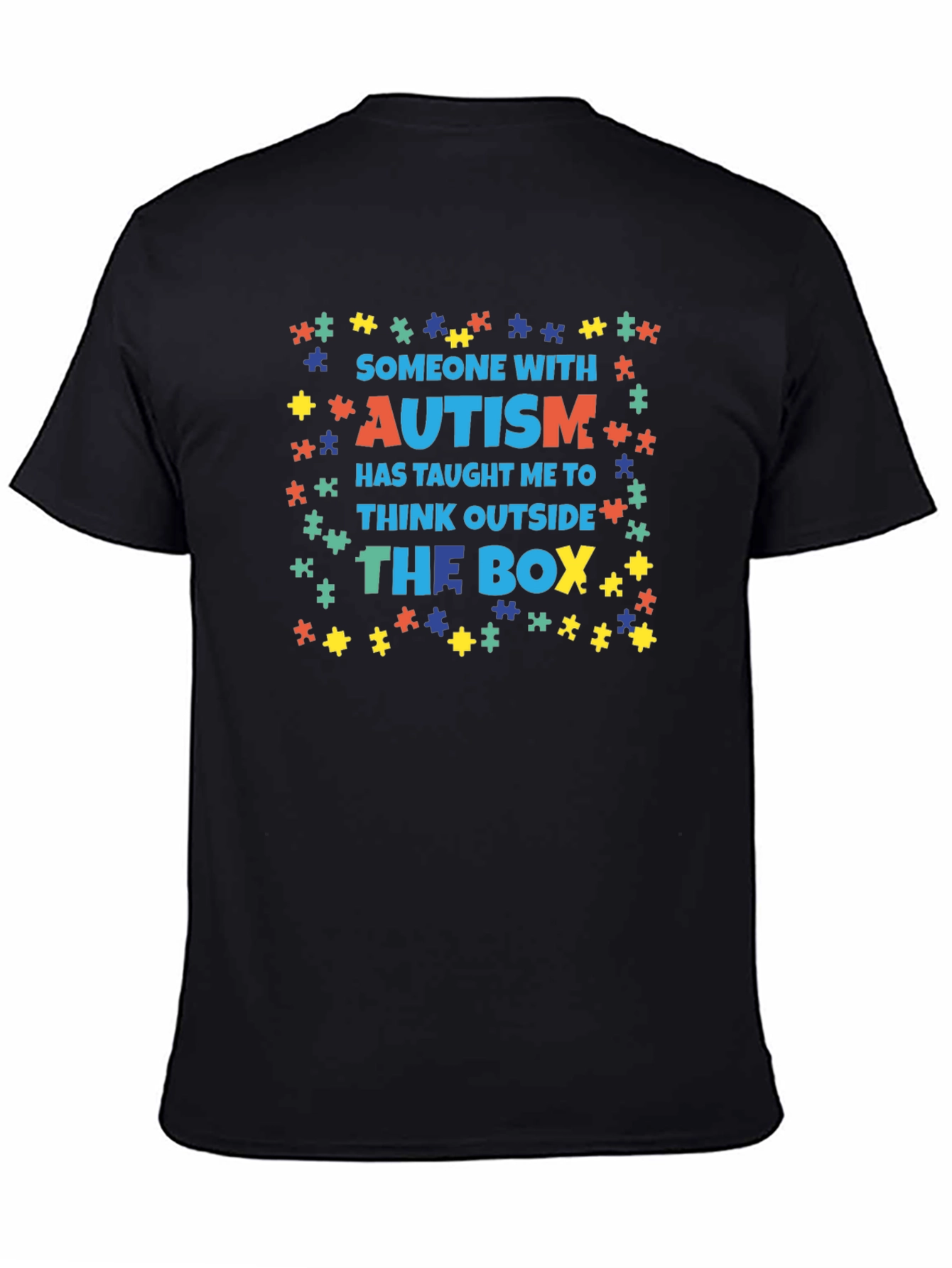 Autism Awareness T-Shirt - Think Outside The Box