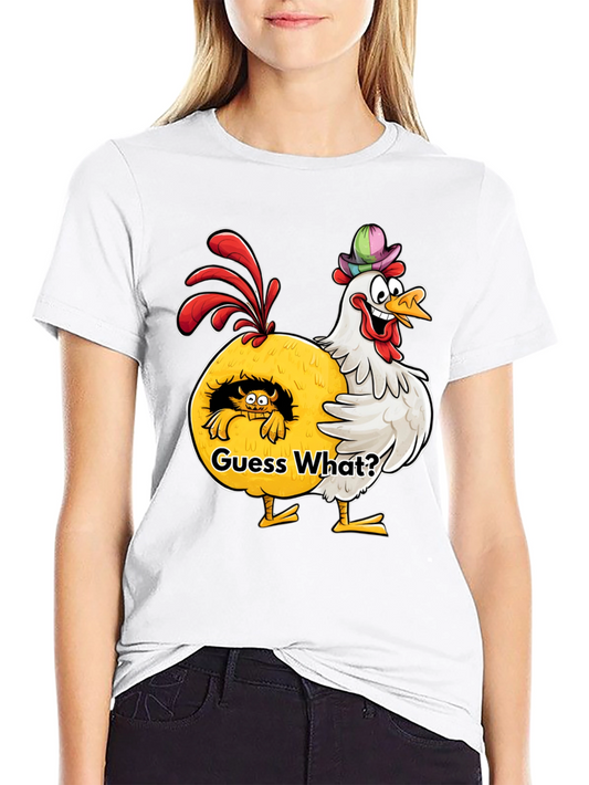 Guess What? Chicken Butt! Graphic T-Shirt