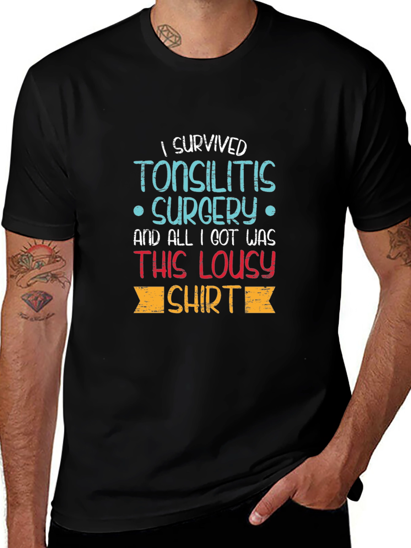 Tonsillitis Surgery Survivor T-Shirt