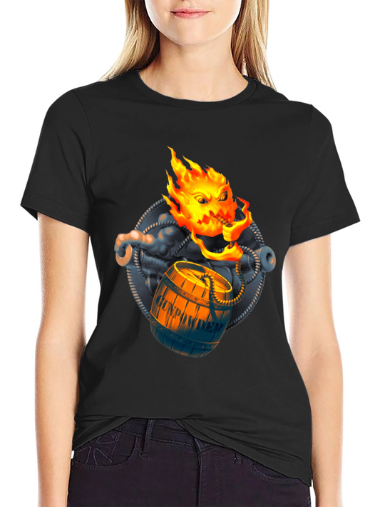 Fiery Gunpowder Barrel T-Shirt