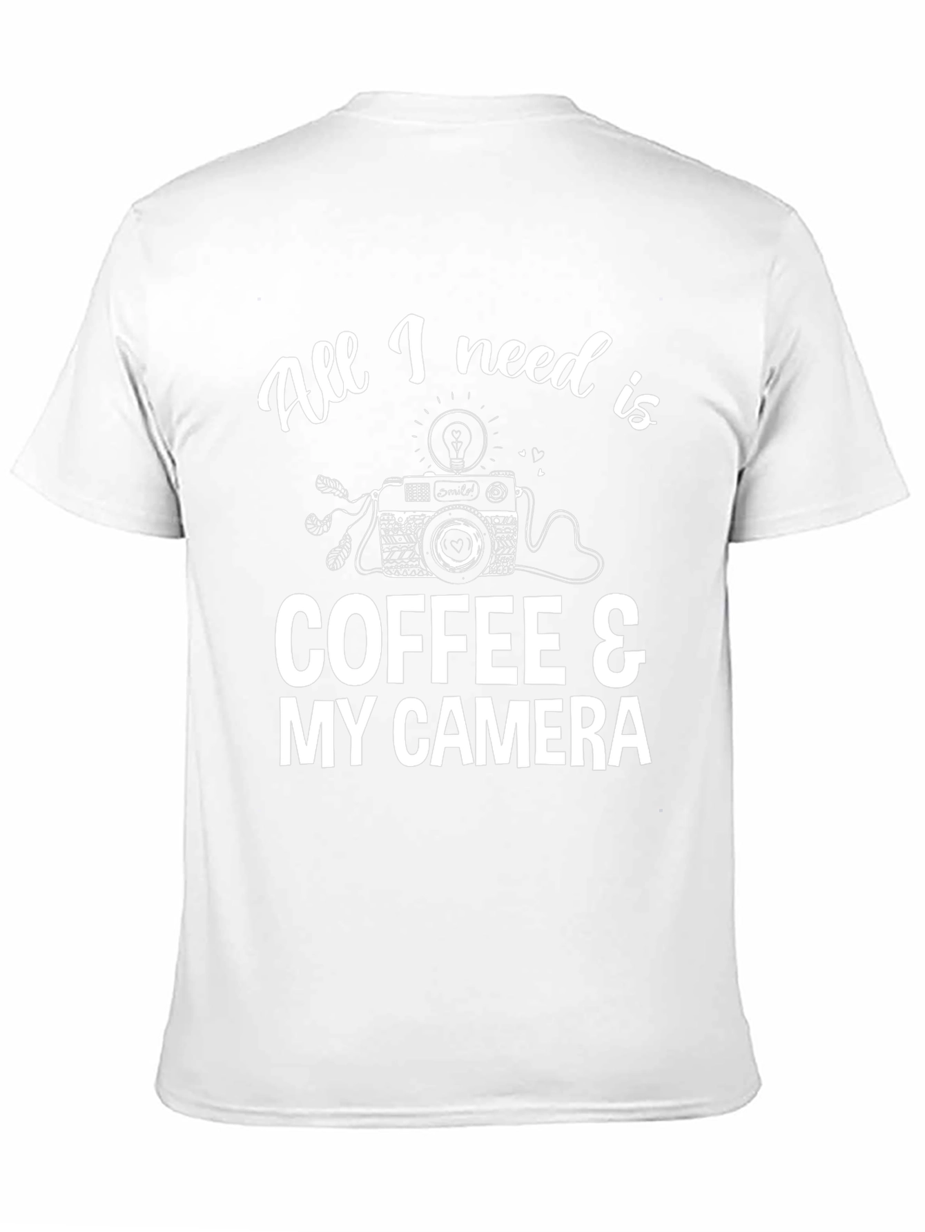 Coffee & Camera Graphic Tee - Photographers Essential