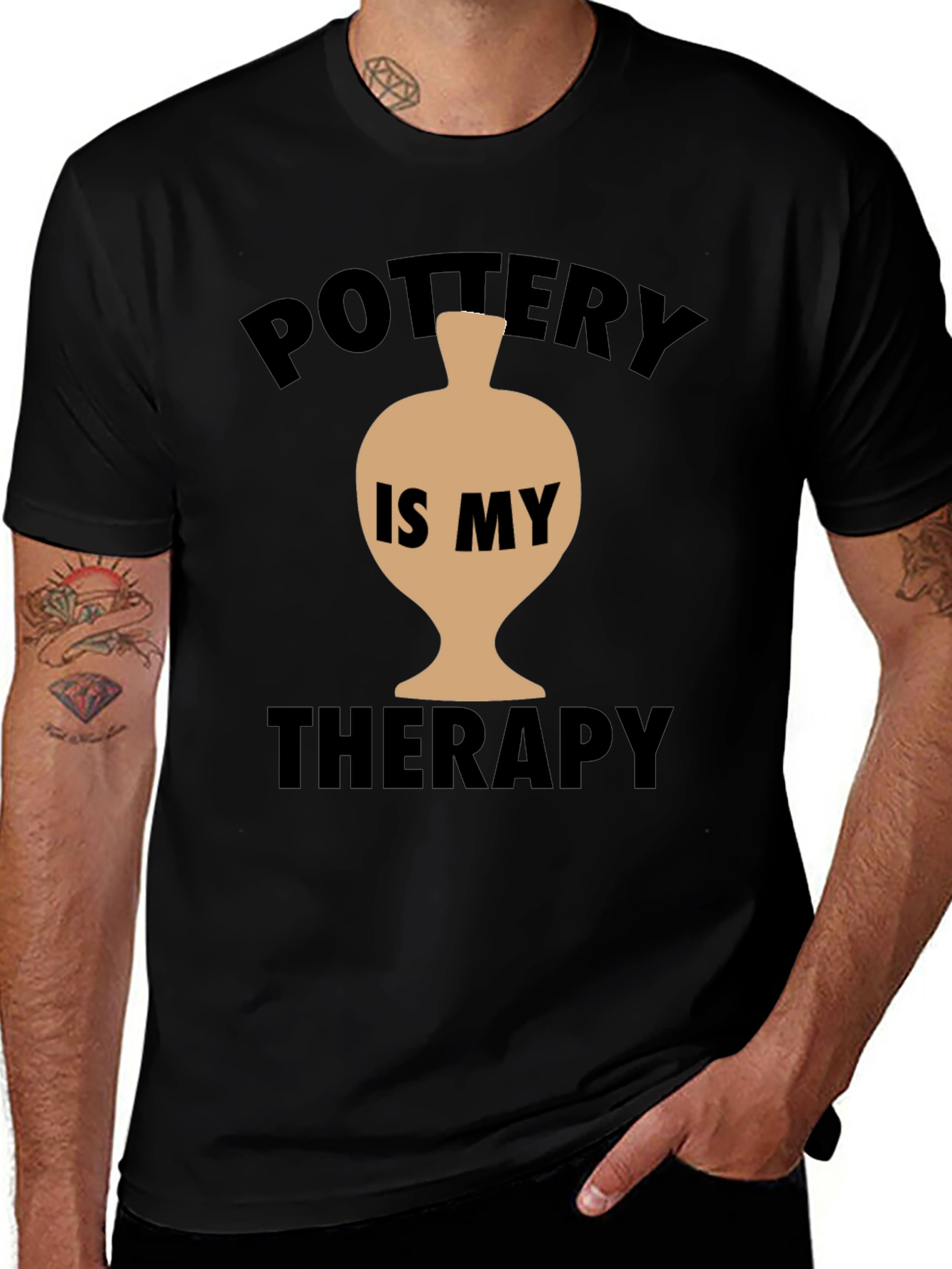 Pottery is My Therapy T-Shirt