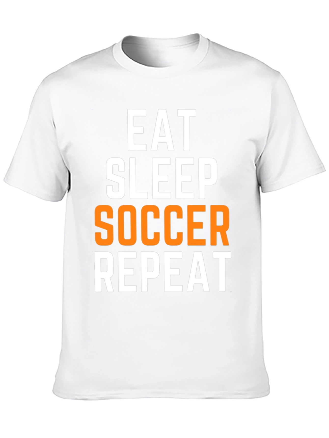Eat Sleep Soccer Repeat Graphic T-Shirt