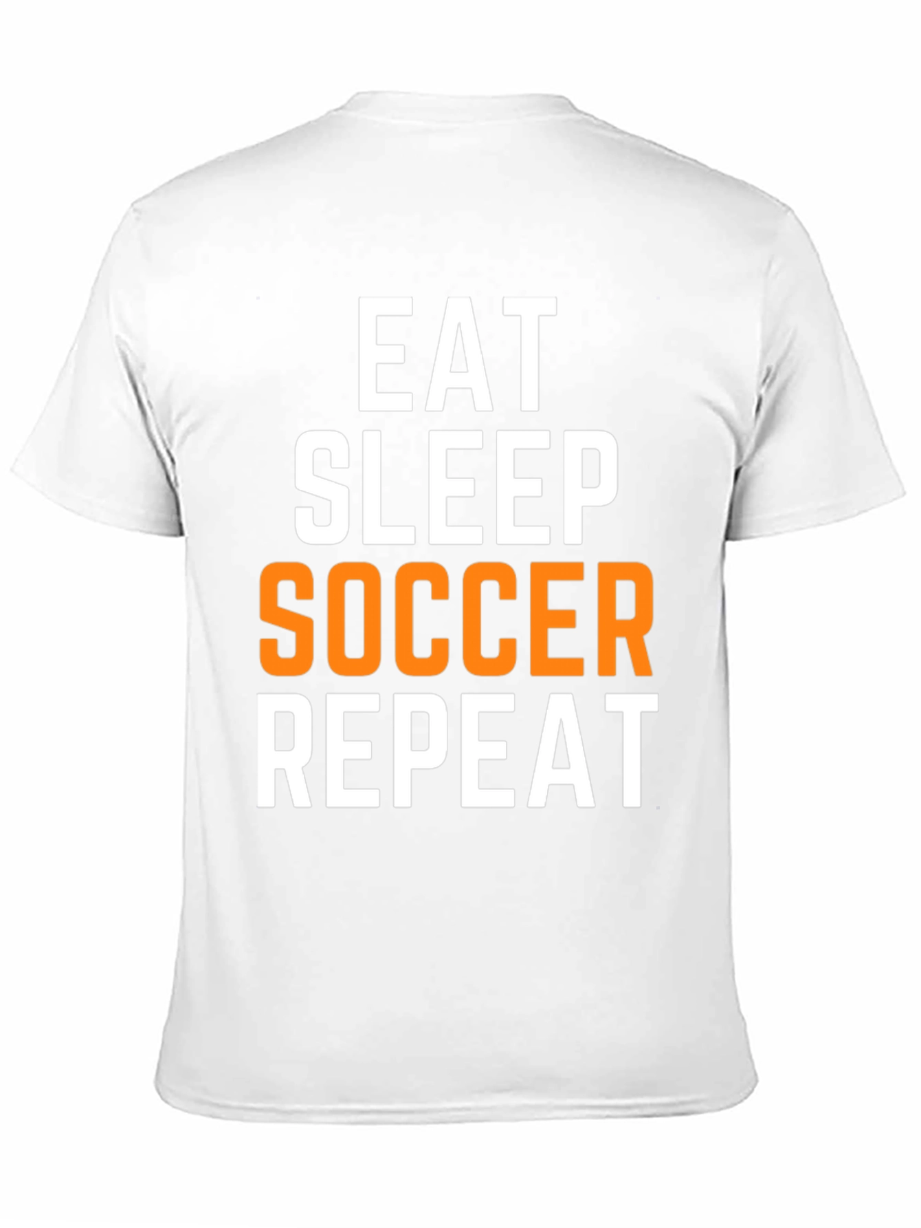 Eat Sleep Soccer Repeat Graphic T-Shirt