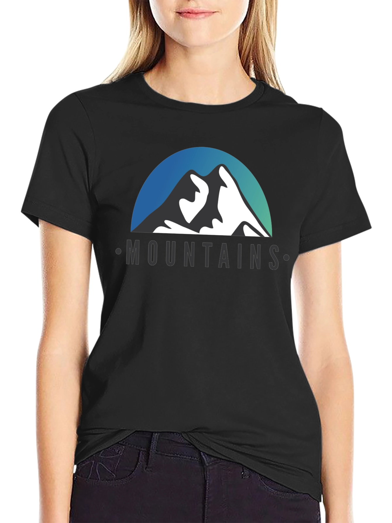 Mountains Graphic Tee - Stylish Adventure T-Shirt