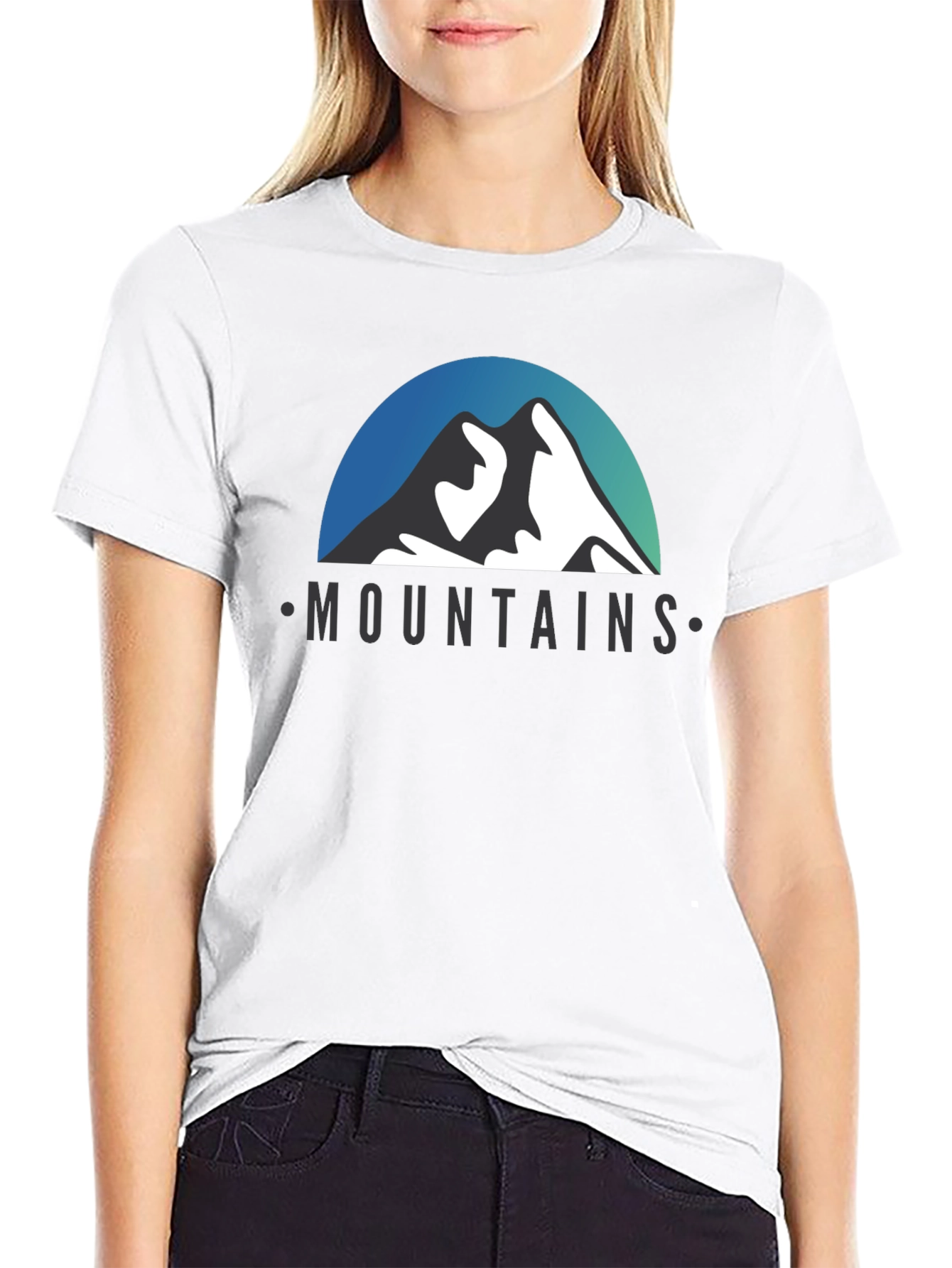 Mountains Graphic Tee - Stylish Adventure T-Shirt