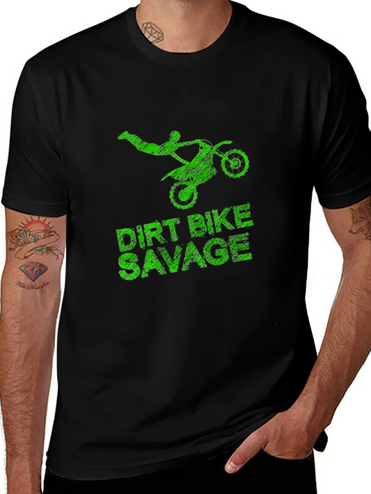 Dirt Bike Savage Graphic T-Shirt