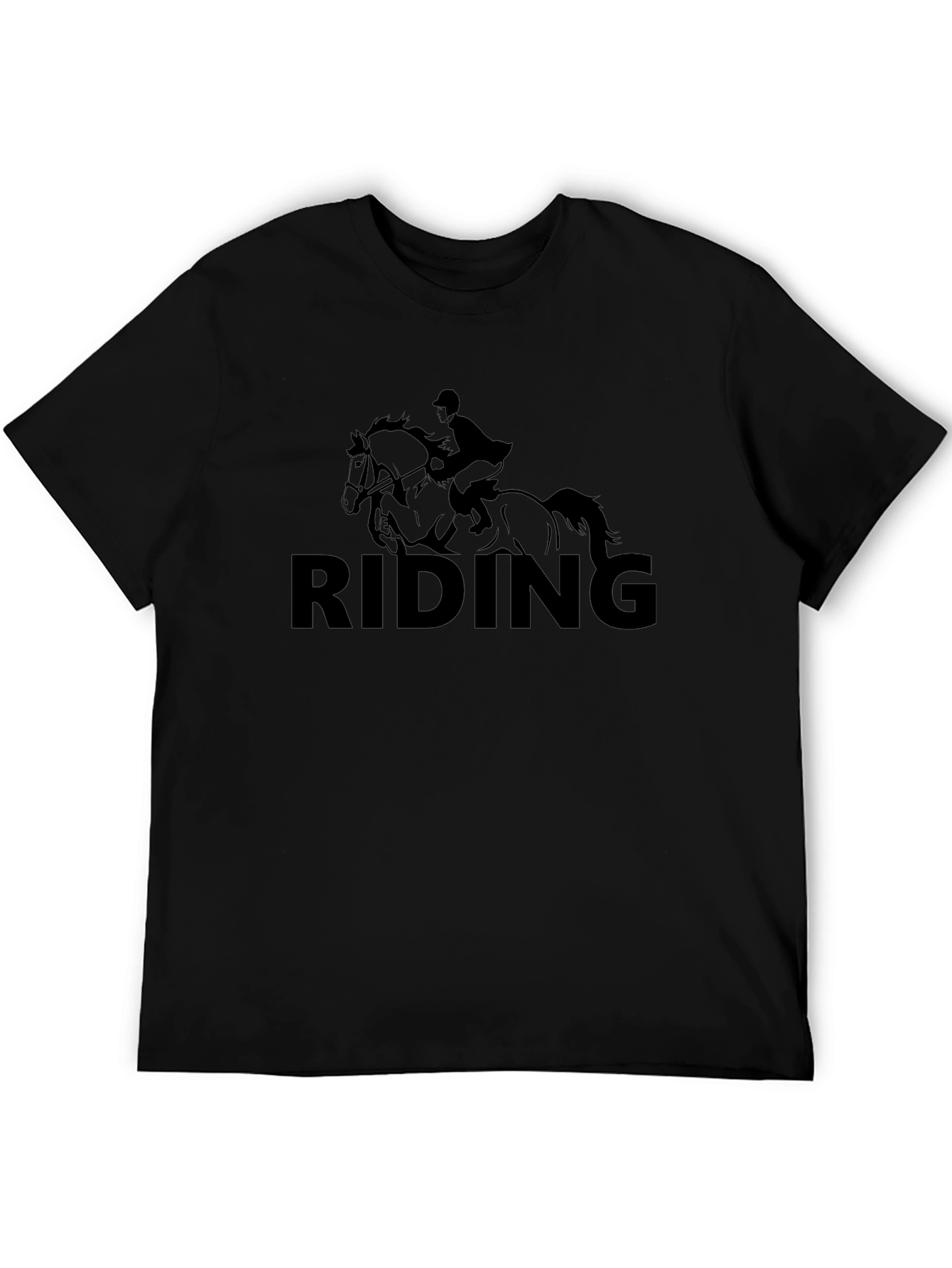 RIDING Horseback Riding Equestrian T-Shirt