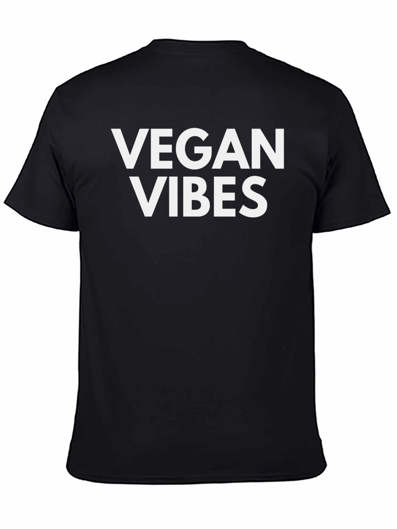 Vegan Vibes Black T-Shirt