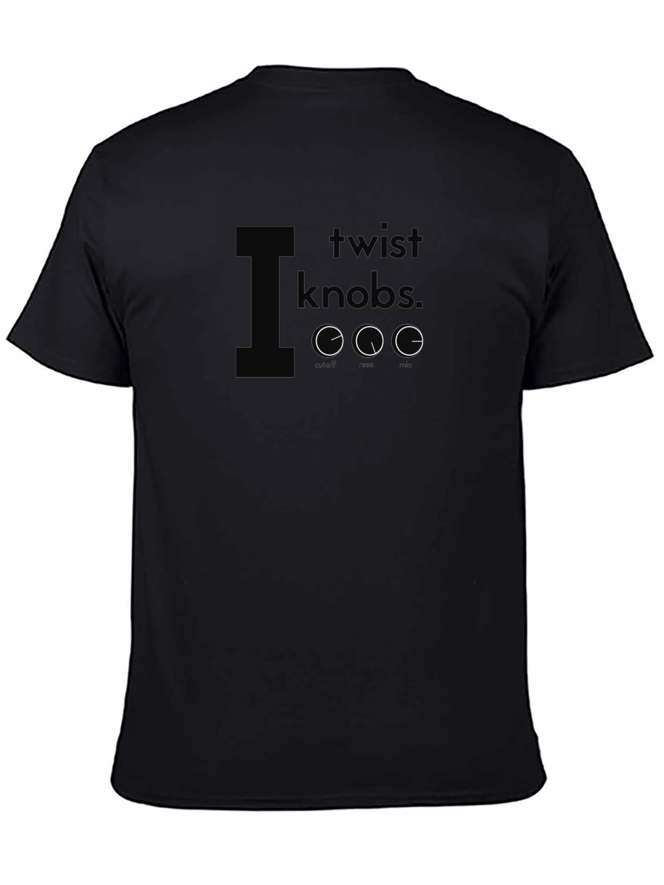 I Twist Knobs Graphic Tee - Musician/Producer Shirt