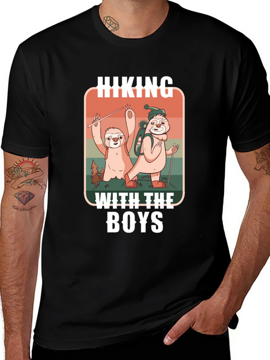 Hiking With The Boys Graphic Tee