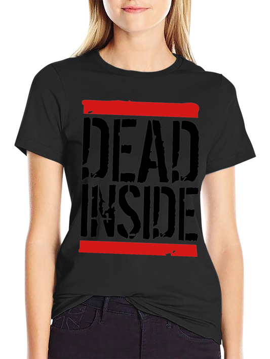 Dead Inside Graphic Tee - Trendy Streetwear