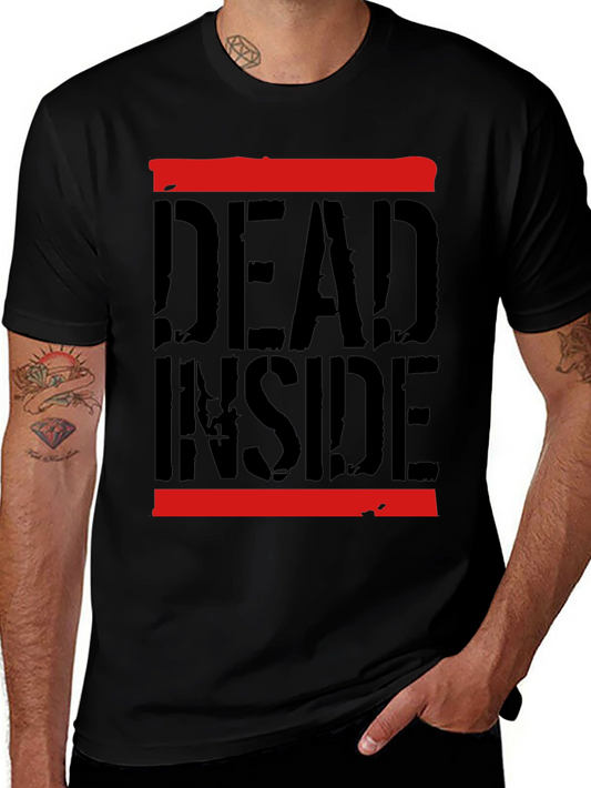Dead Inside Graphic Tee - Trendy Streetwear