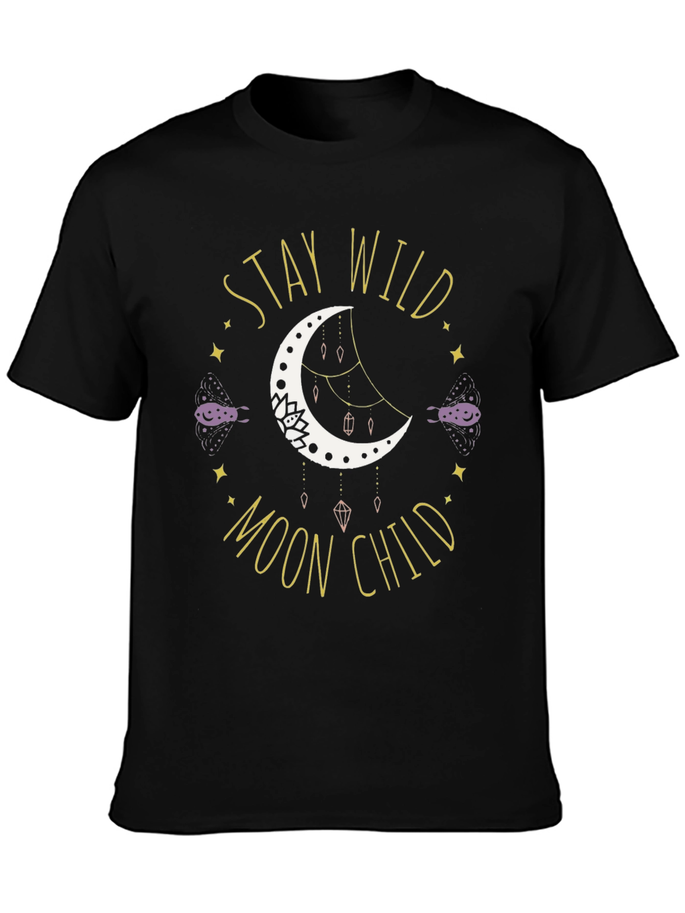 Stay Wild Moon Child Graphic Tee - Unisex